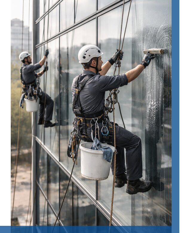 Мойка сплошного остекления в Ульяновске, заказать от 309 р.| ВЫСОТНИК-Улн