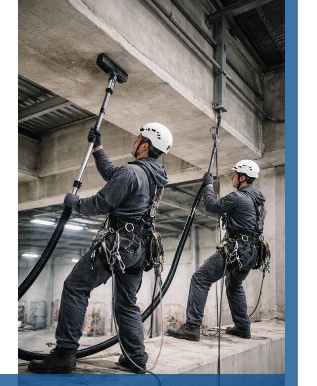 Обеспыливание потолочных конструкций в Ульяновске от 257 р. |ВЫСОТНИК-Улн