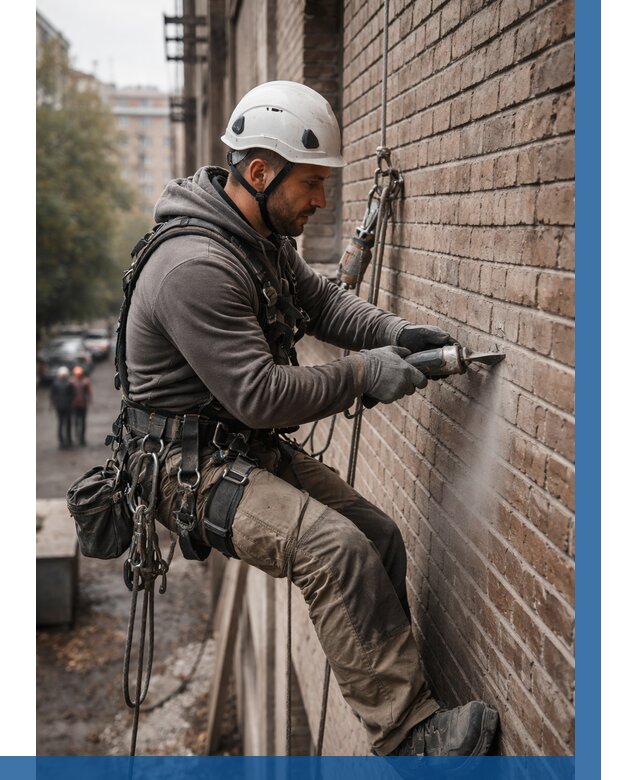 Расшивка кирпичных швов в Ульяновске от 617 р. | ВЫСОТНИК-Улн