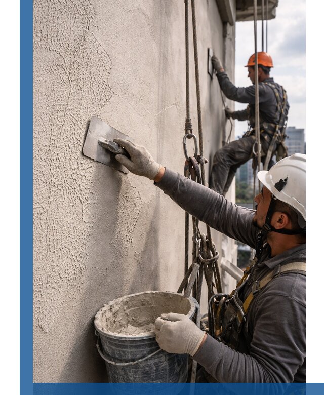 Декоративная штукатурка фасада с утеплением и защитой в Ульяновске