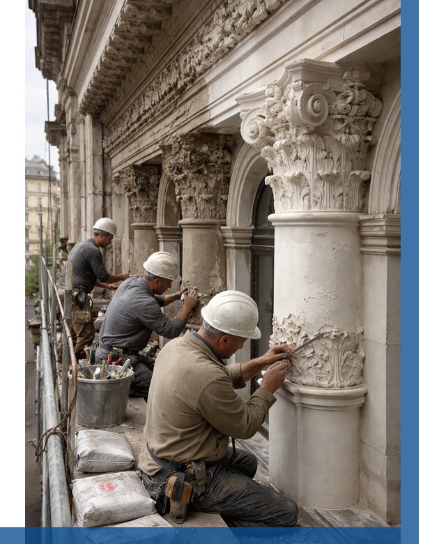 Реставрация фасадной лепнины в Ульяновске от 2571 р. | ВЫСОТНИК-Улн