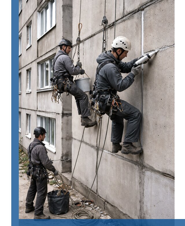 Герметизация межпанельных швов в Ульяновске с гарантией герметичности
