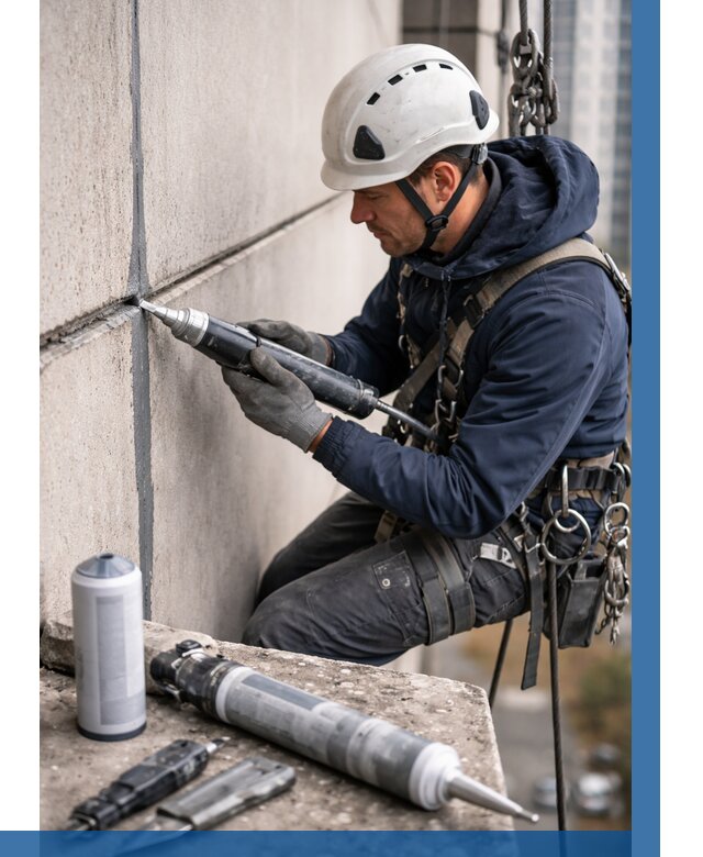 Вторичная герметизация швов в Ульяновске от 463 р. | ВЫСОТНИК-Улн