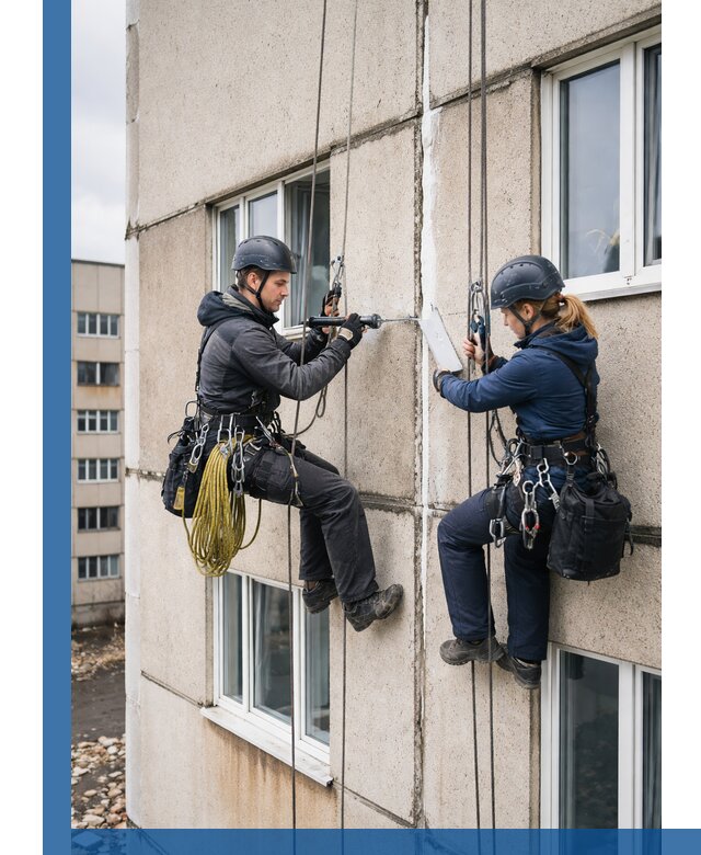 Герметизация межпанельных швов тёплым швом в Ульяновске