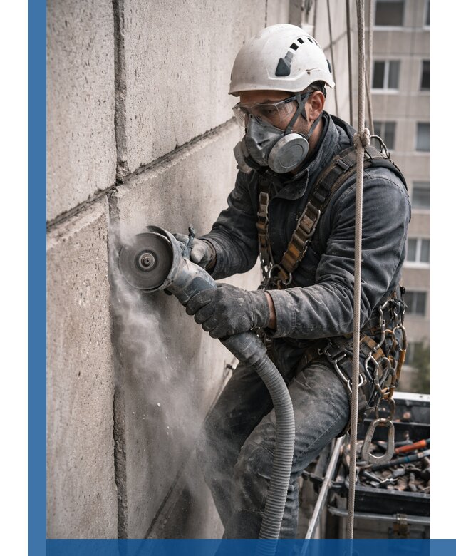 Штробление межпанельных швов в Ульяновске качественно и быстро