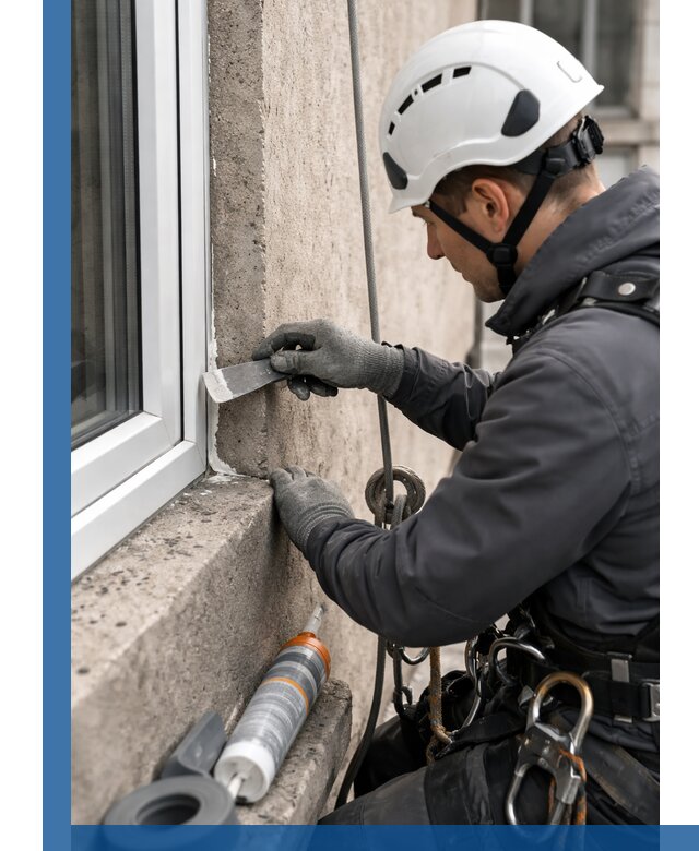 Герметизация монтажных швов окон в Ульяновске с гарантией качества