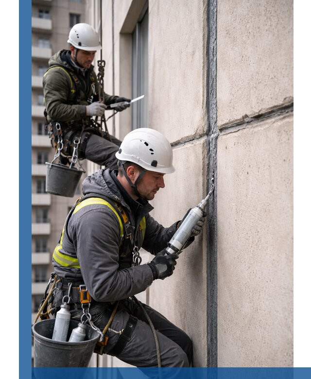 Герметизация деформационных швов фасада в Ульяновске качественно