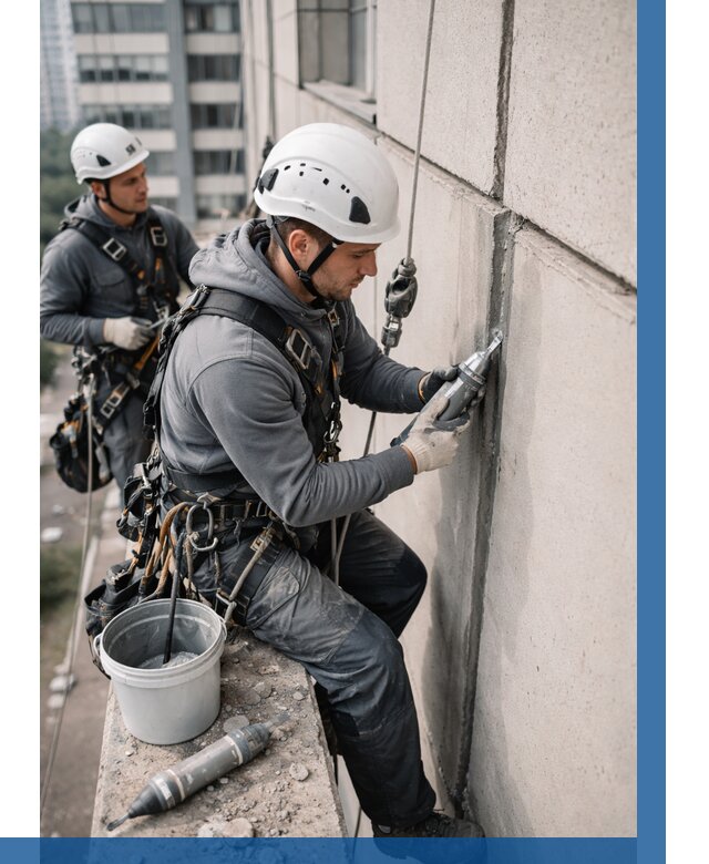 Ремонт деформационных швов здания в Ульяновске от 1029 р. | ВЫСОТНИК-Улн