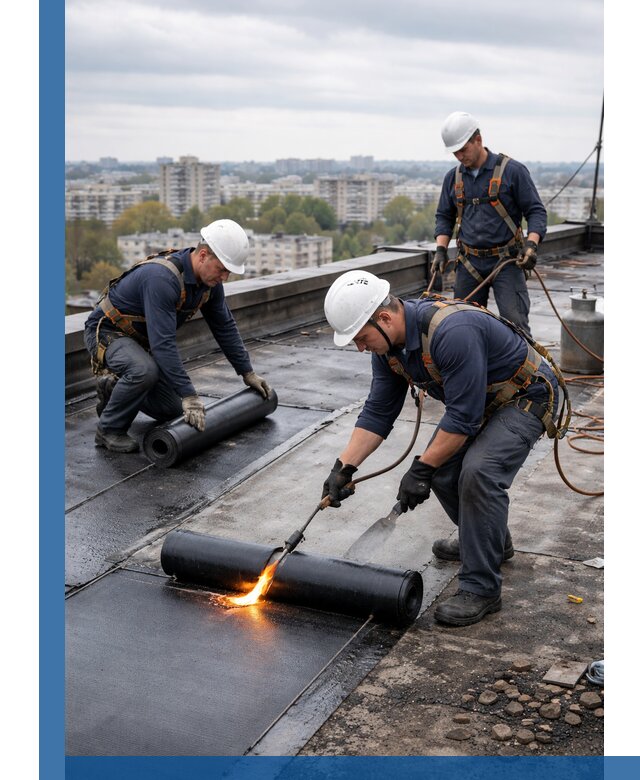 Ремонт наплавляемой кровли в Ульяновске качественно и надежно