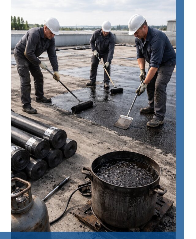 Гидроизоляция кровли мастикой в Ульяновске от 617 р. | ВЫСОТНИК-Улн