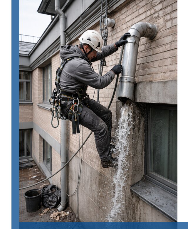 Профессиональная прочистка водосточных труб в Ульяновске с гарантией