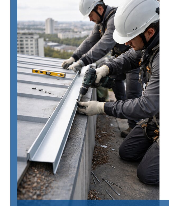 Монтаж капельника на кровле в Ульяновске с гарантией качества