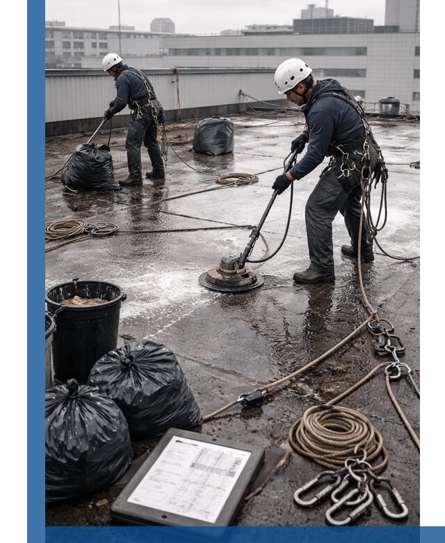 Плановая очистка кровли по графику в Ульяновске для безопасности