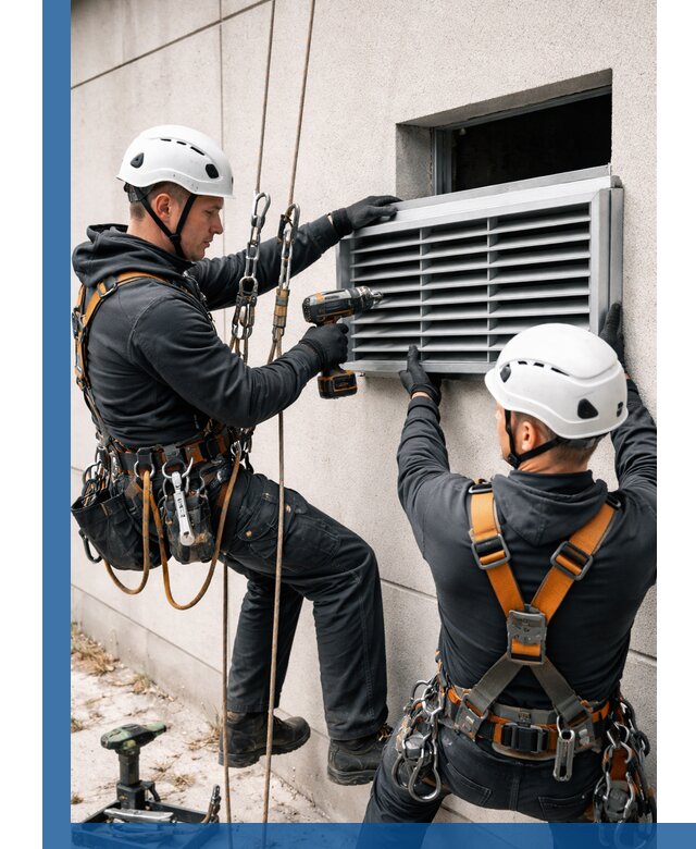 Монтаж вентиляционных решеток в Ульяновске профессиональный сервис