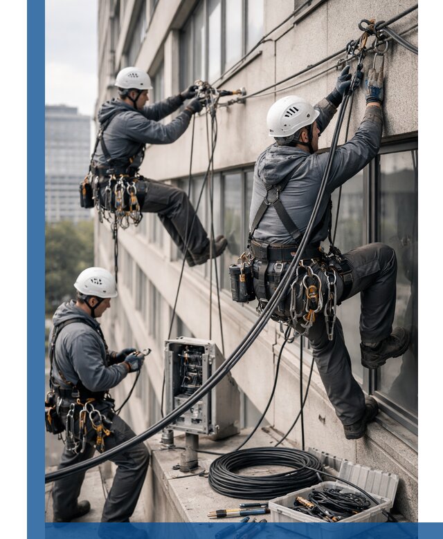 Прокладка оптоволоконного кабеля в Ульяновске под ключ с тестированием