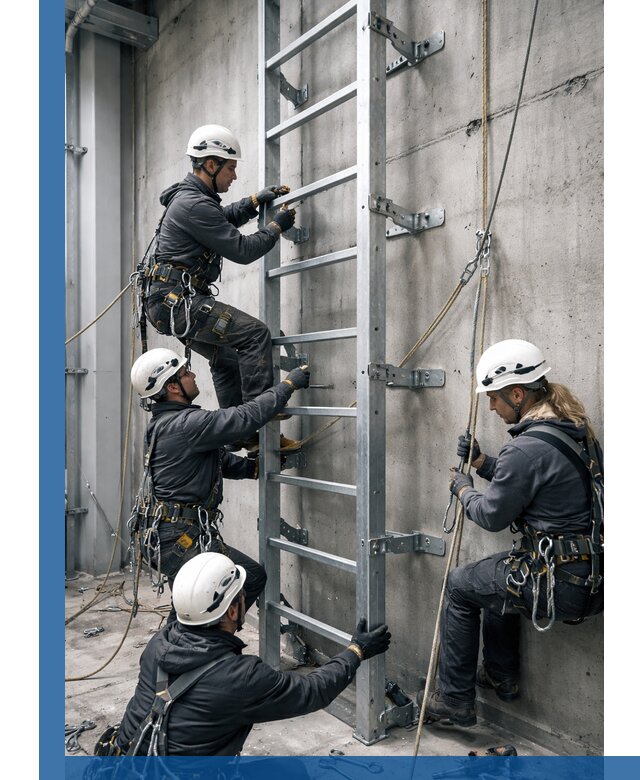 Монтаж металлических лестниц в Ульяновске под ключ со гарантией