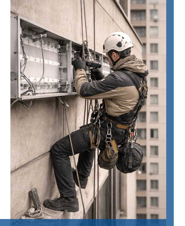 Ремонт вывески на высоте в Ульяновске от 4628 р. | ВЫСОТНИК-Улн