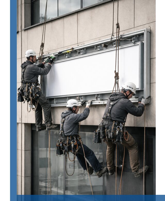 Профессиональный монтаж светового короба под ключ в Ульяновске