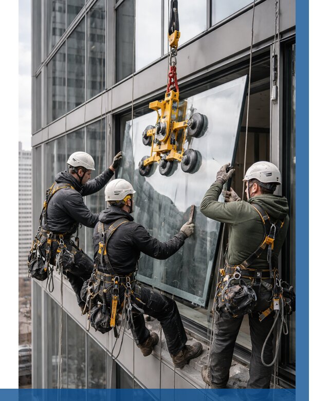 Фасадное остекление зданий под ключ в Ульяновске от 10285 р. | ВЫСОТНИК-Улн