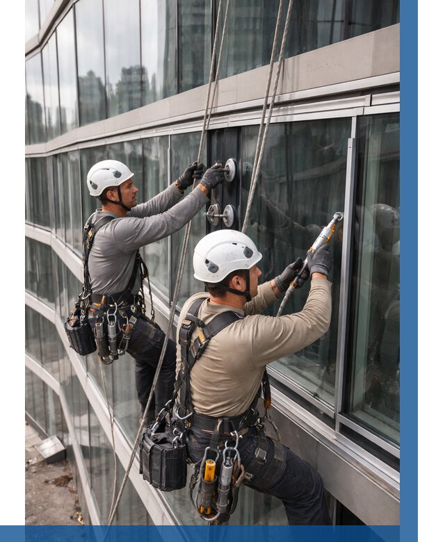 Радиусное остекление фасада в Ульяновске от 12342 р. | ВЫСОТНИК-Улн