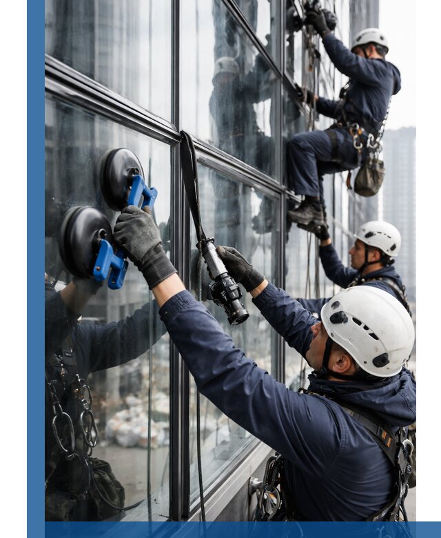 Радиусное остекление фасадов под ключ в Ульяновске с гарантиями