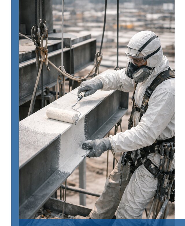 Профессиональная огнезащитная обработка металлоконструкций в Ульяновске