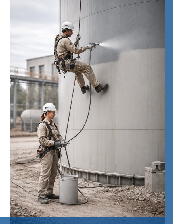 Покраска резервуаров в Ульяновске от 1234 р. | ВЫСОТНИК-Улн — заказать