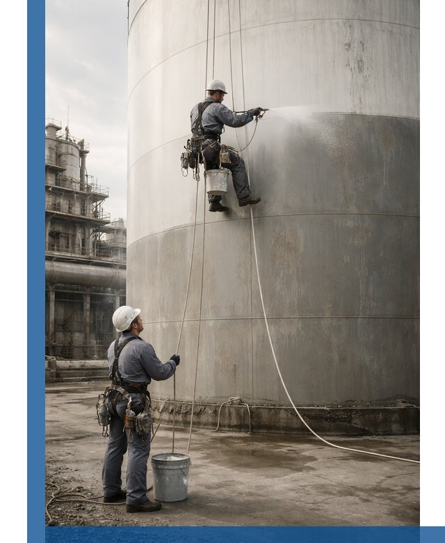 Покраска стальных резервуаров и емкостей в Ульяновске профессионально