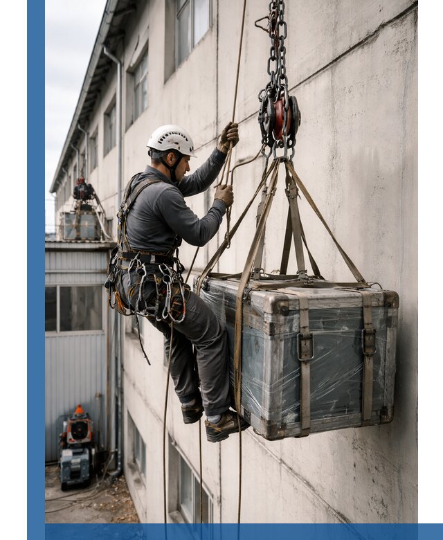 Подъем грузов на высоту в Ульяновске для промышленных объектов