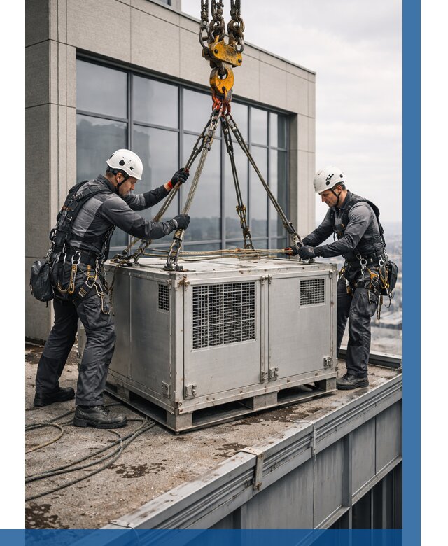 Такелажные работы на высоте в Ульяновске от 8228 р. | ВЫСОТНИК-Улн