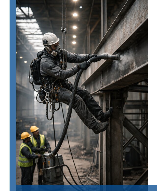 Обеспыливание конструкций в цехах промышленного производства в Ульяновске