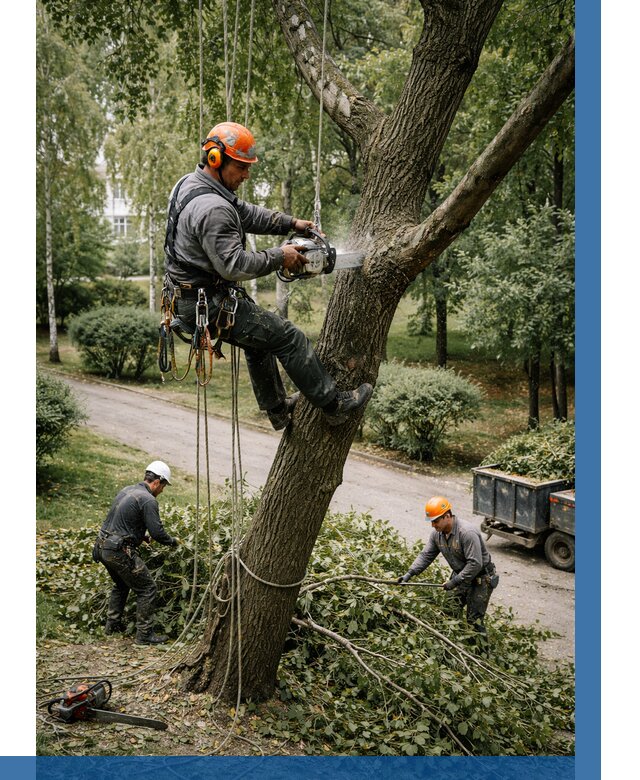 Кронирование деревьев в Ульяновске от 6685 р. | ВЫСОТНИК-Улн