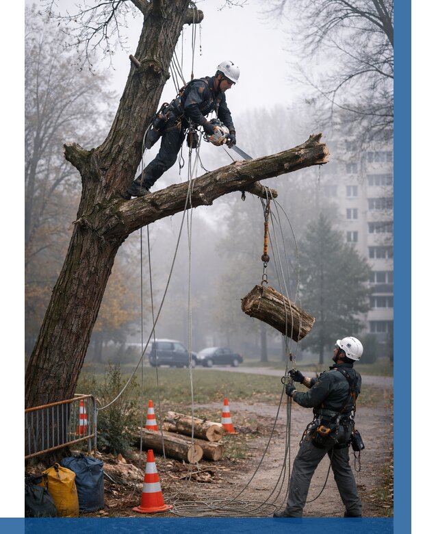 Удаление аварийных деревьев в Ульяновске от 15428 р. | ВЫСОТНИК-Улн
