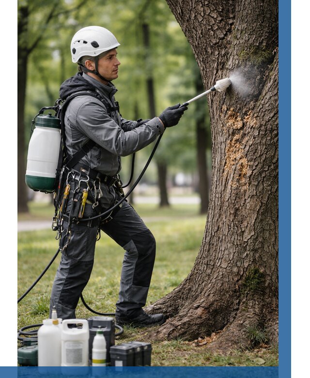 Обработка деревьев от вредителей в Ульяновске от 4628 р. | ВЫСОТНИК-Улн