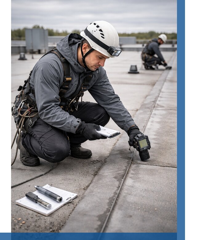 Обследование кровли на протечки в Ульяновске от 4628 р. | ВЫСОТНИК-Улн