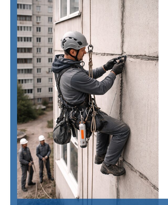 Обследование межпанельных швов и герметизация в Ульяновске